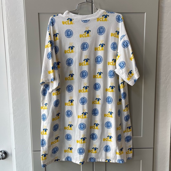 Vintage UCLA Bruins All Over Print MAde In USA Single Stitch OSFA University - Picture 5 of 7